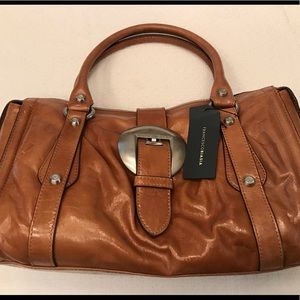 Italian leather handbag